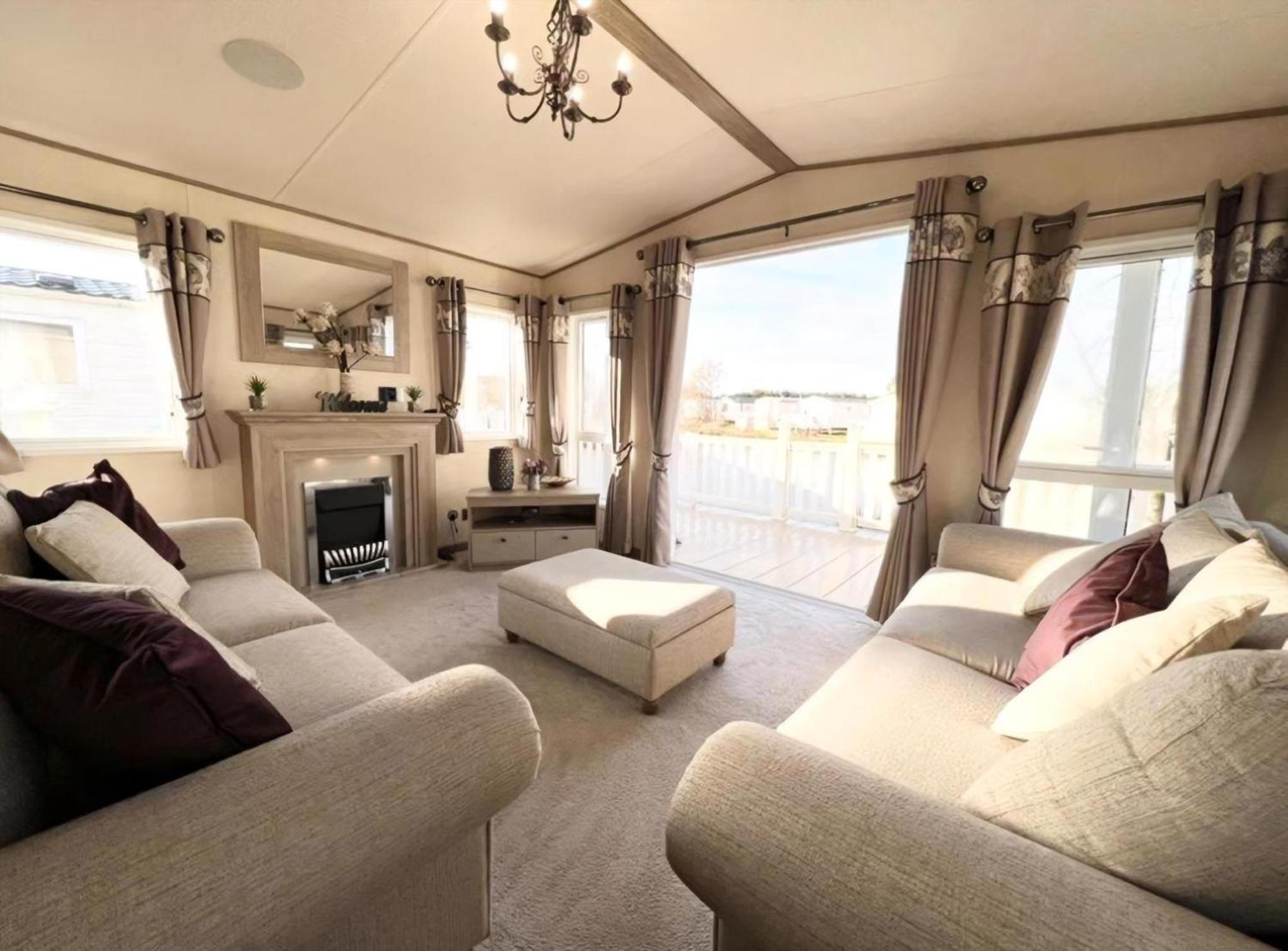 Stunning Caravan With Full Lake View At Southview Holiday Park Ref 33004Ml Skegness Extérieur photo