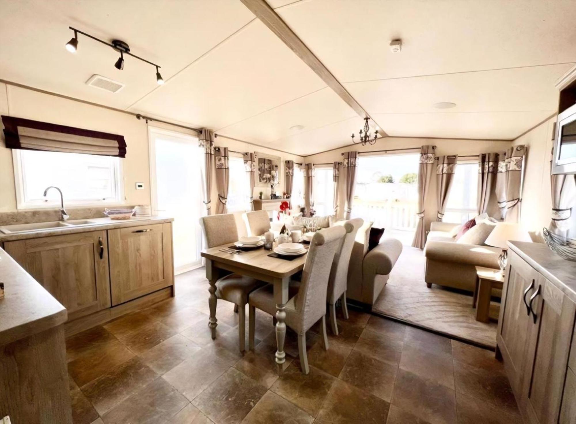Stunning Caravan With Full Lake View At Southview Holiday Park Ref 33004Ml Skegness Extérieur photo